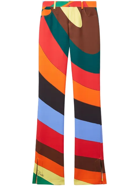PUCCI Iride-print trousers