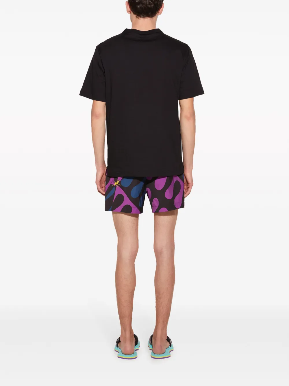 Pucci Logo-print Cotton T-shirt In Black