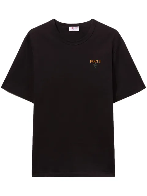PUCCI logo-print cotton T-shirt