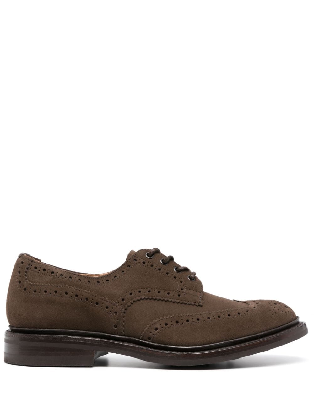 Tricker's Bourton Suede lace-up Brogues - Farfetch