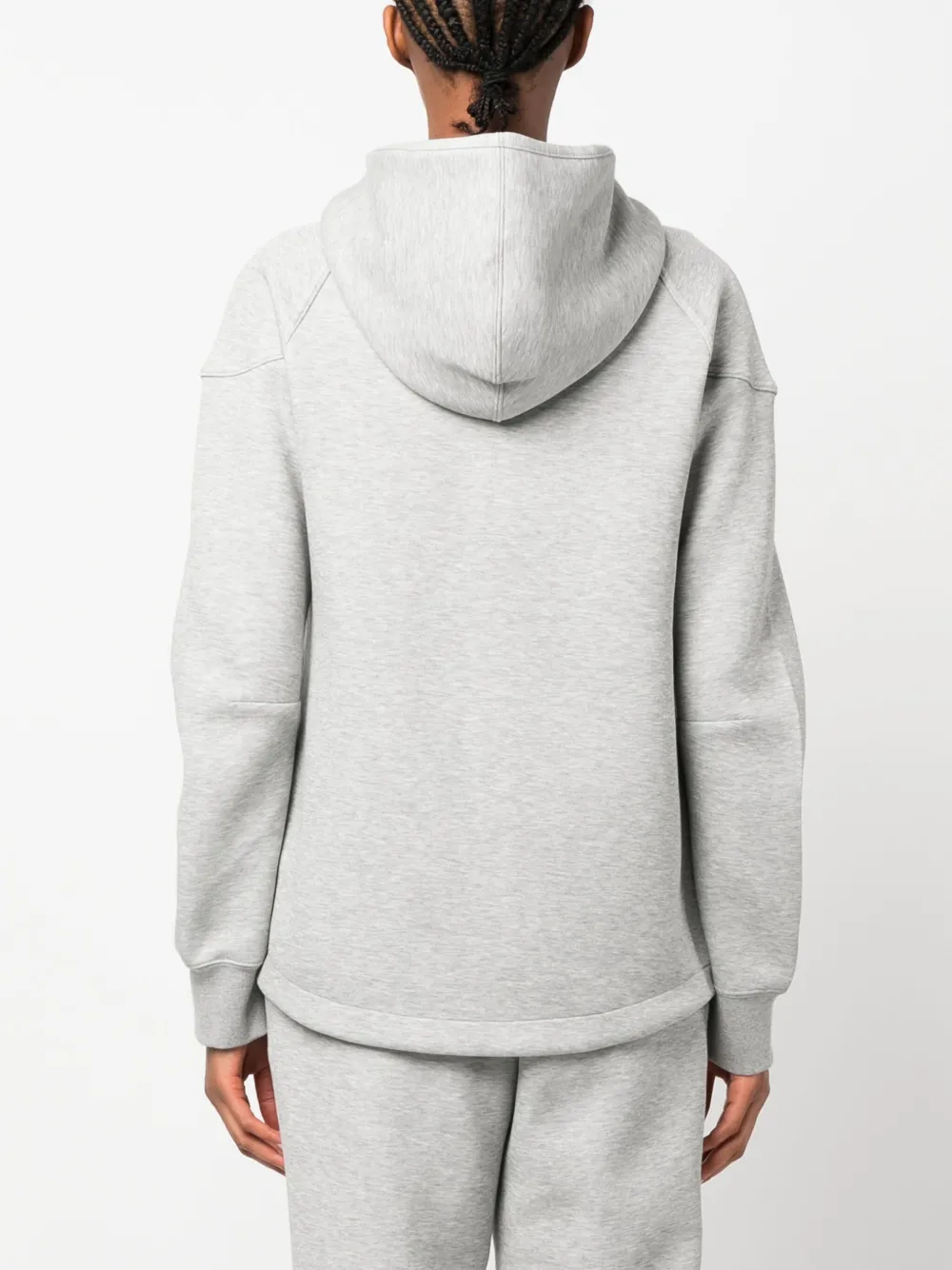 Nike Hoodie met logoprint Grijs