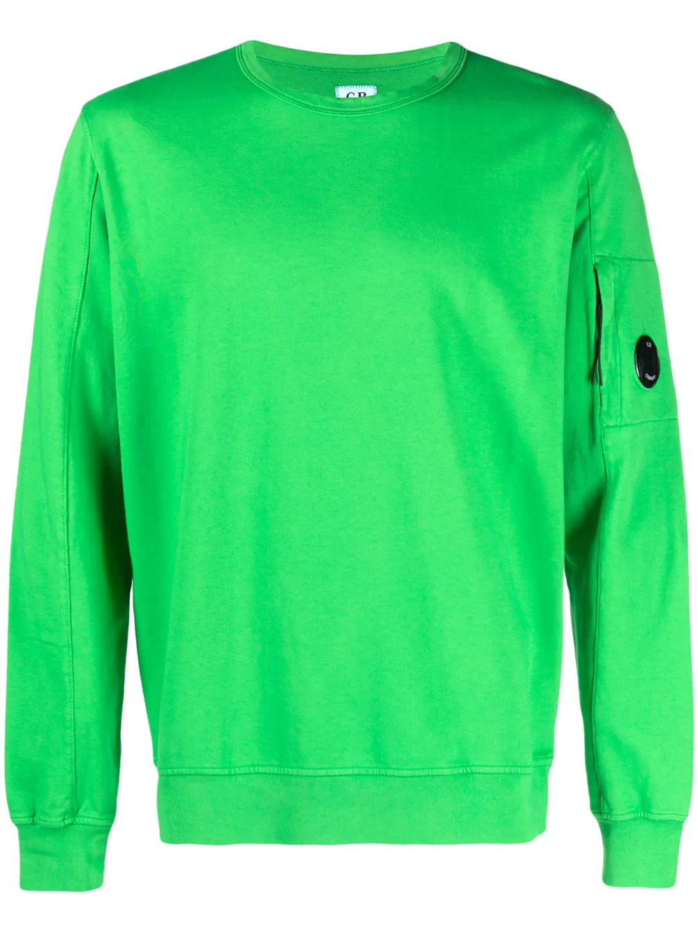 C.P. Company sudadera con parche del logo | verde | Image 1