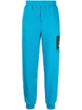 Helmut Lang photographic-print cotton track pants - Blue