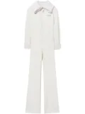 PUCCI logo-plaque jumpsuit - White