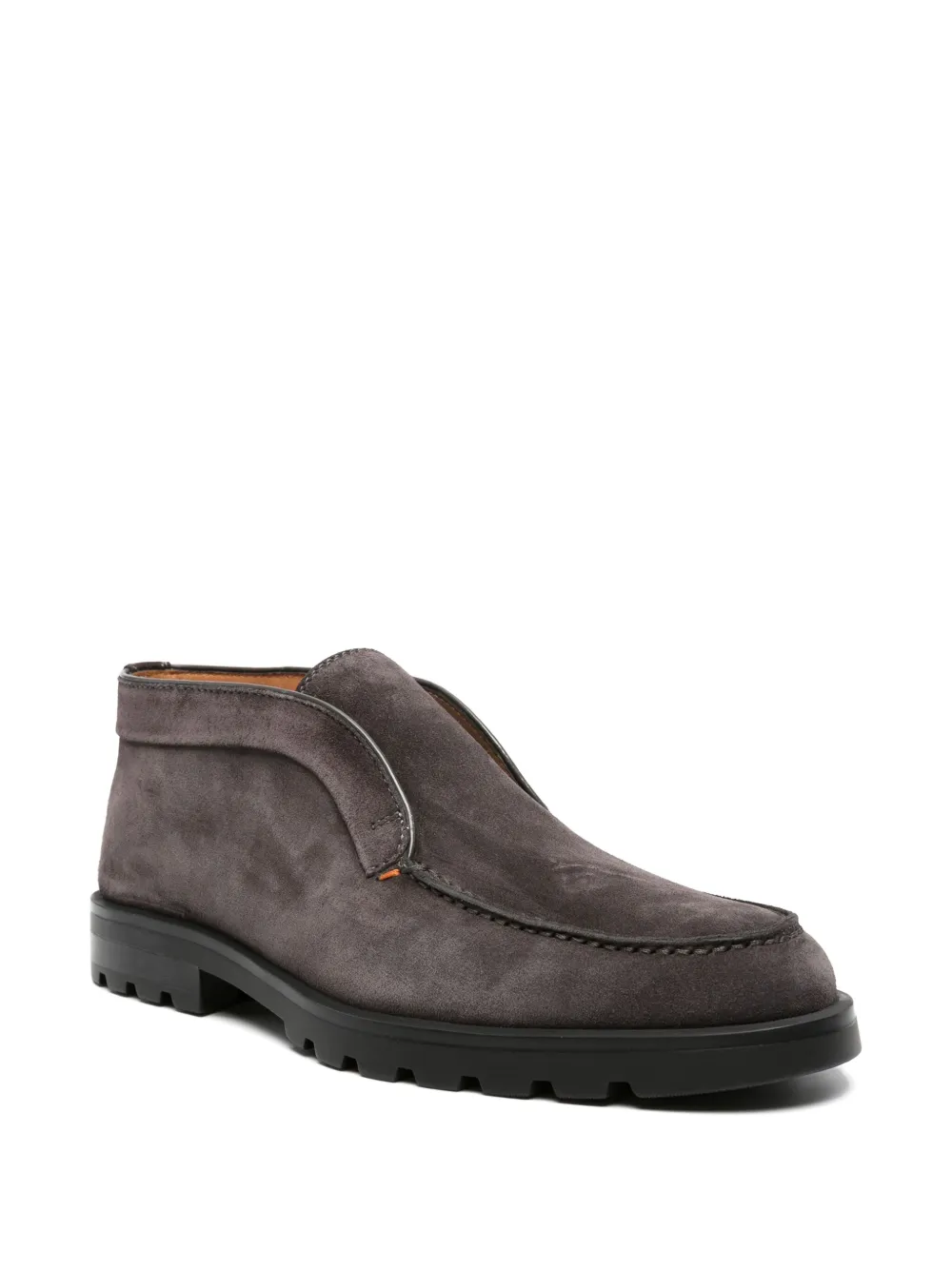 Santoni Detroit Rock suede boots - Grijs