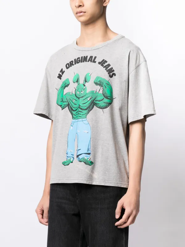 Natasha Zinko NZ Original Tシャツ | グレー | FARFETCH JP
