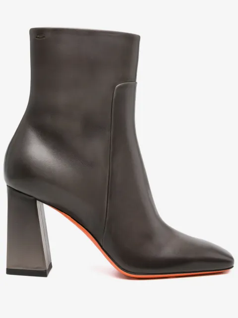 Santoni botines con tacón de 90mm