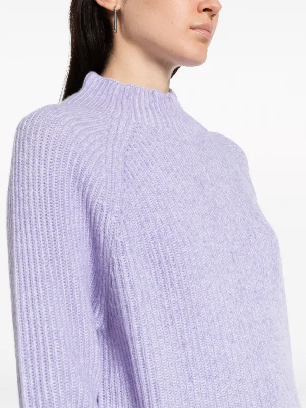 Mock neck cashmere on sale sweater