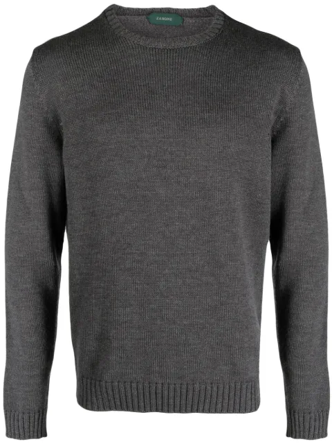 Zanone ribbed virgin wool jumper
