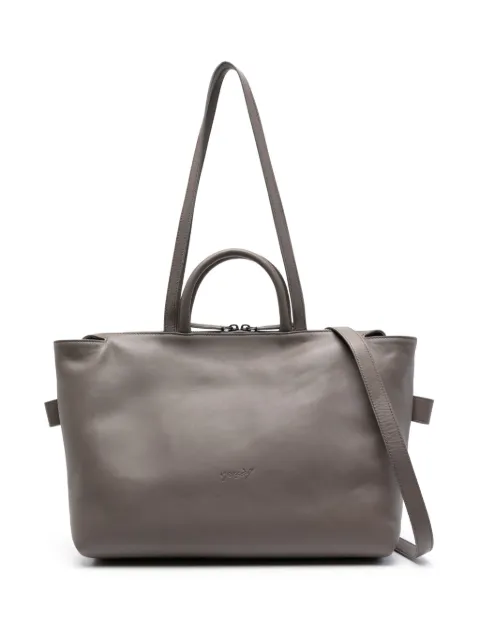Marsèll 4 Dritta logo-debossed leather tote bag