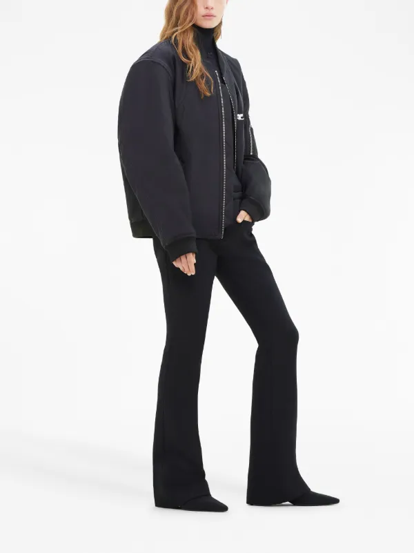 Courrèges ボンバージャケット | ブラック | FARFETCH JP