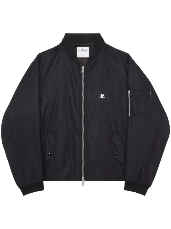 Courreges ボンバージャケット Courrèges ボンバージャケット | ブラック | FARFETCH JP