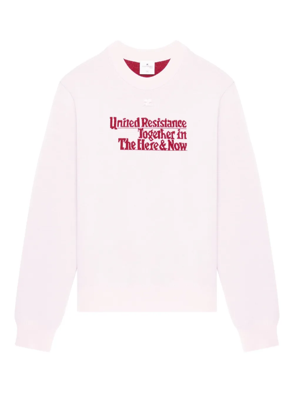 Courrèges suéter en jacquard | rosado | Image 1