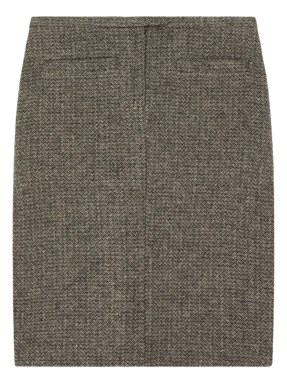 Courrèges textured mini skirt - Nero