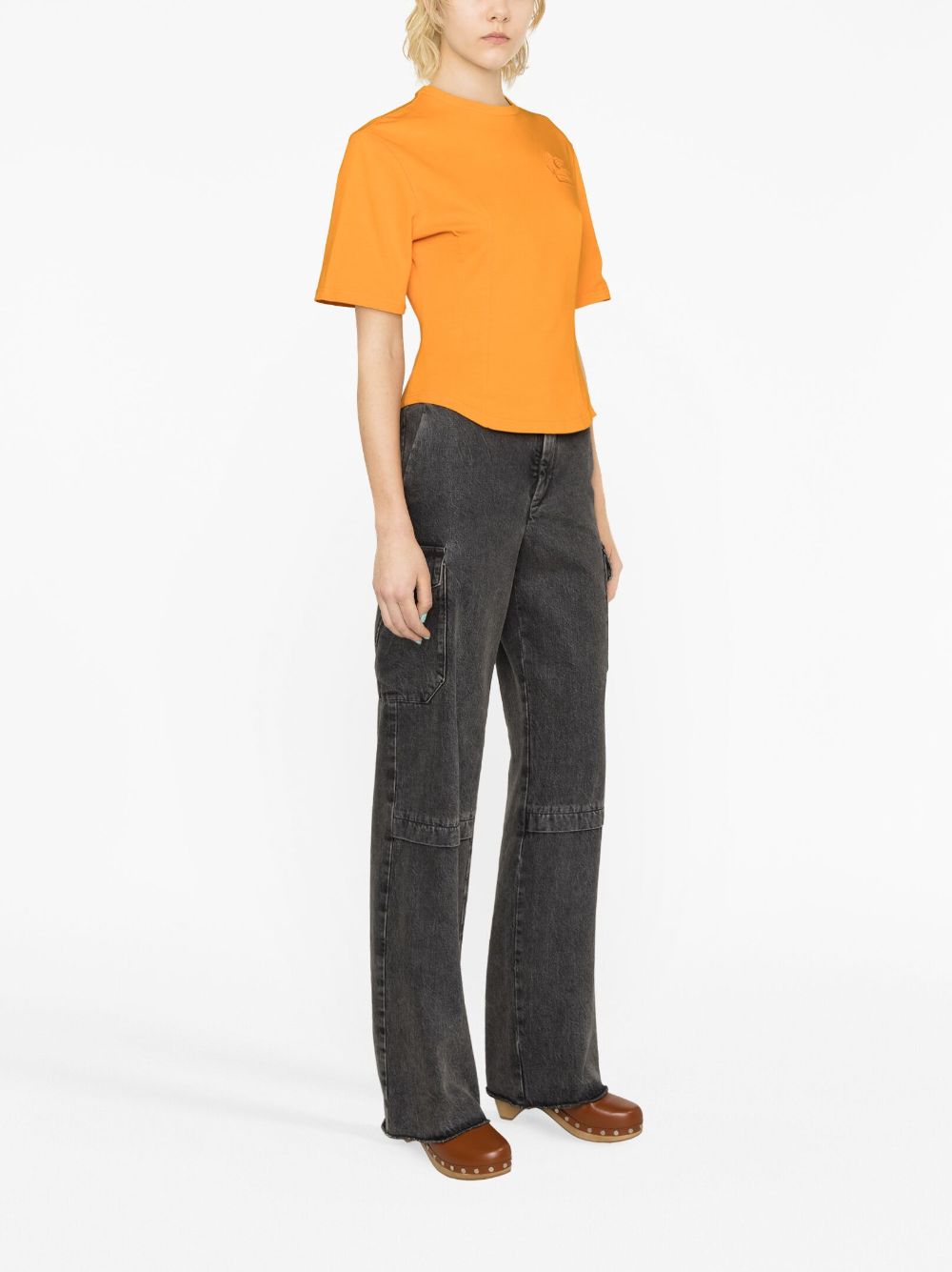 ETRO Katoenen T-shirt Oranje