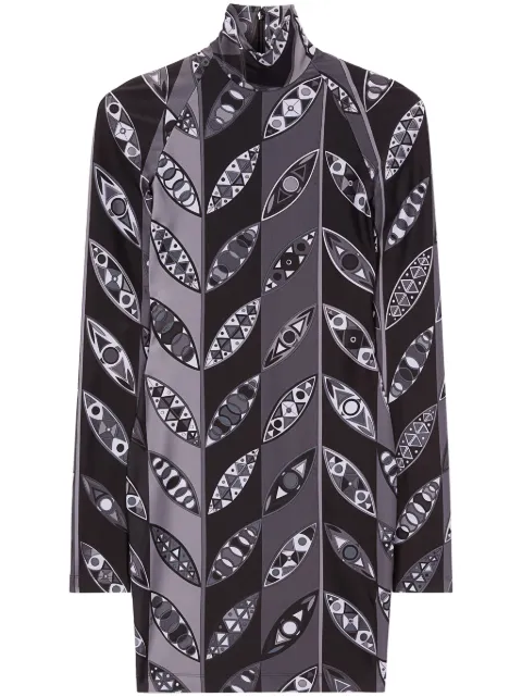 PUCCI abstract-print cropped top