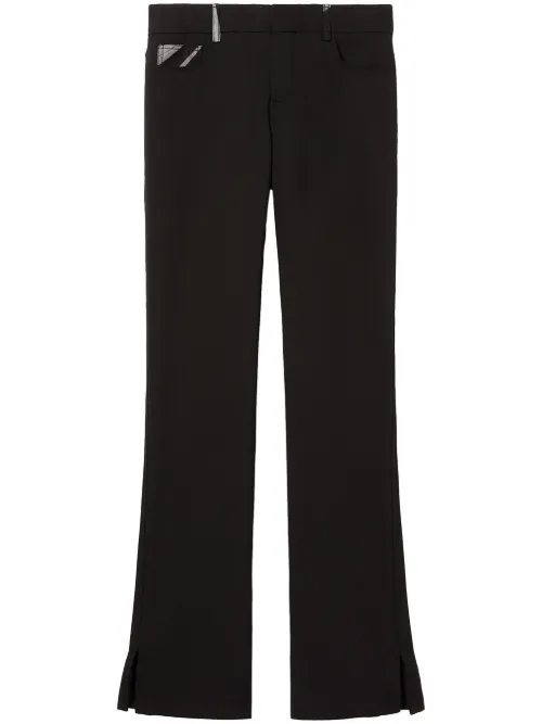 Pantalon droit à imprimé Marmo - PUCCI - Modalova