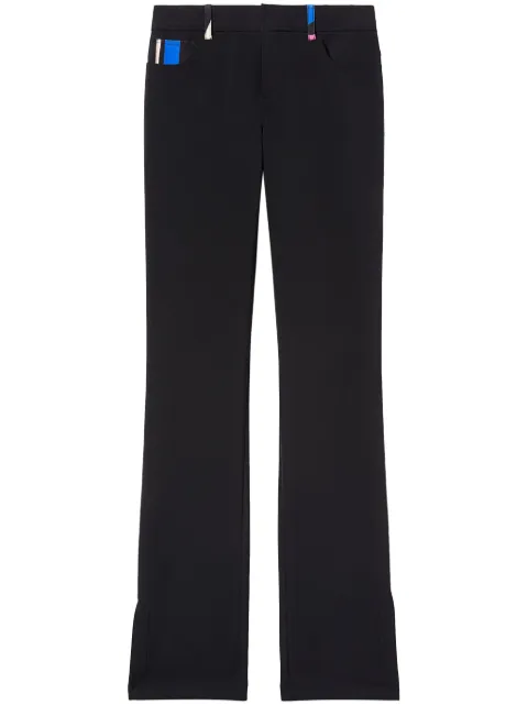 PUCCI Marmo-print straight-leg trousers