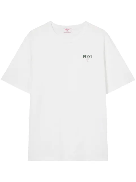 PUCCI logo-print cotton T-shirt