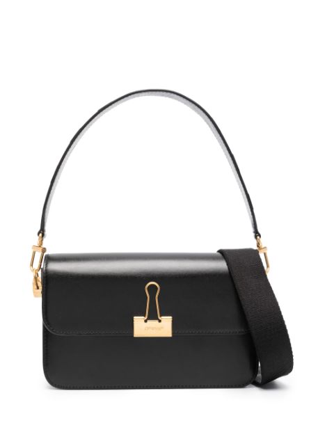 Off-White Binder leather shoulder bag Women