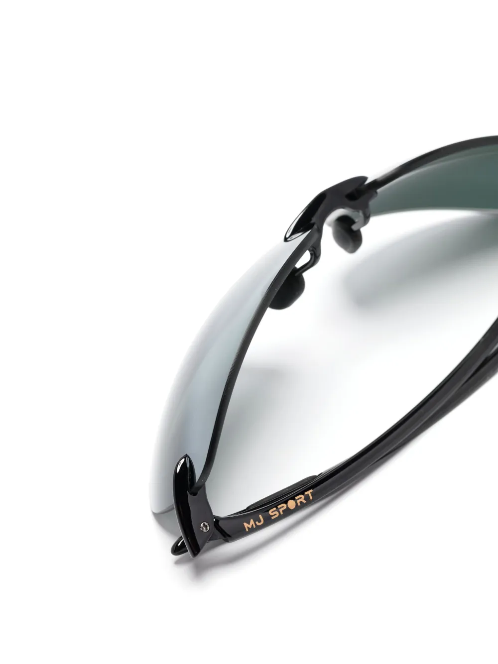 Maui Jim Breakwall zonnebril met rechthoekig montuur Zwart