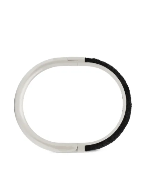Saint Laurent Duet oval bracelet