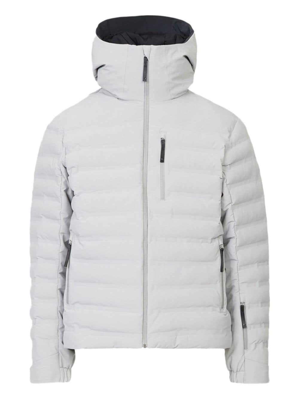 Shop Aztech Mountain Pyramid 2.0 Quilted Ski Jacket In Grey