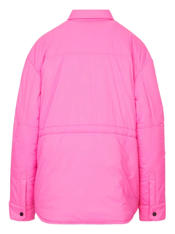 Aztech Mountain Pillow Padded Shirt Jacket | Pink | FARFETCH