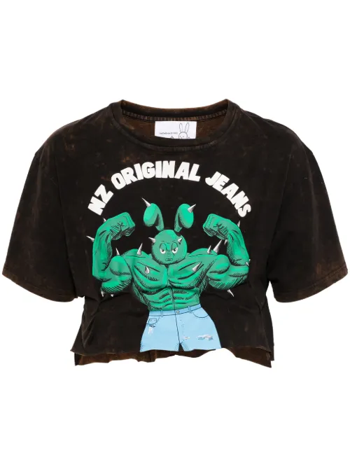 T-shirt crop NZ Original Jeans - Natasha Zinko - Modalova