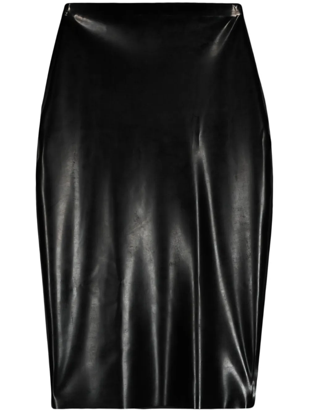 Alaïa falda lápiz de látex | negro | Image 1