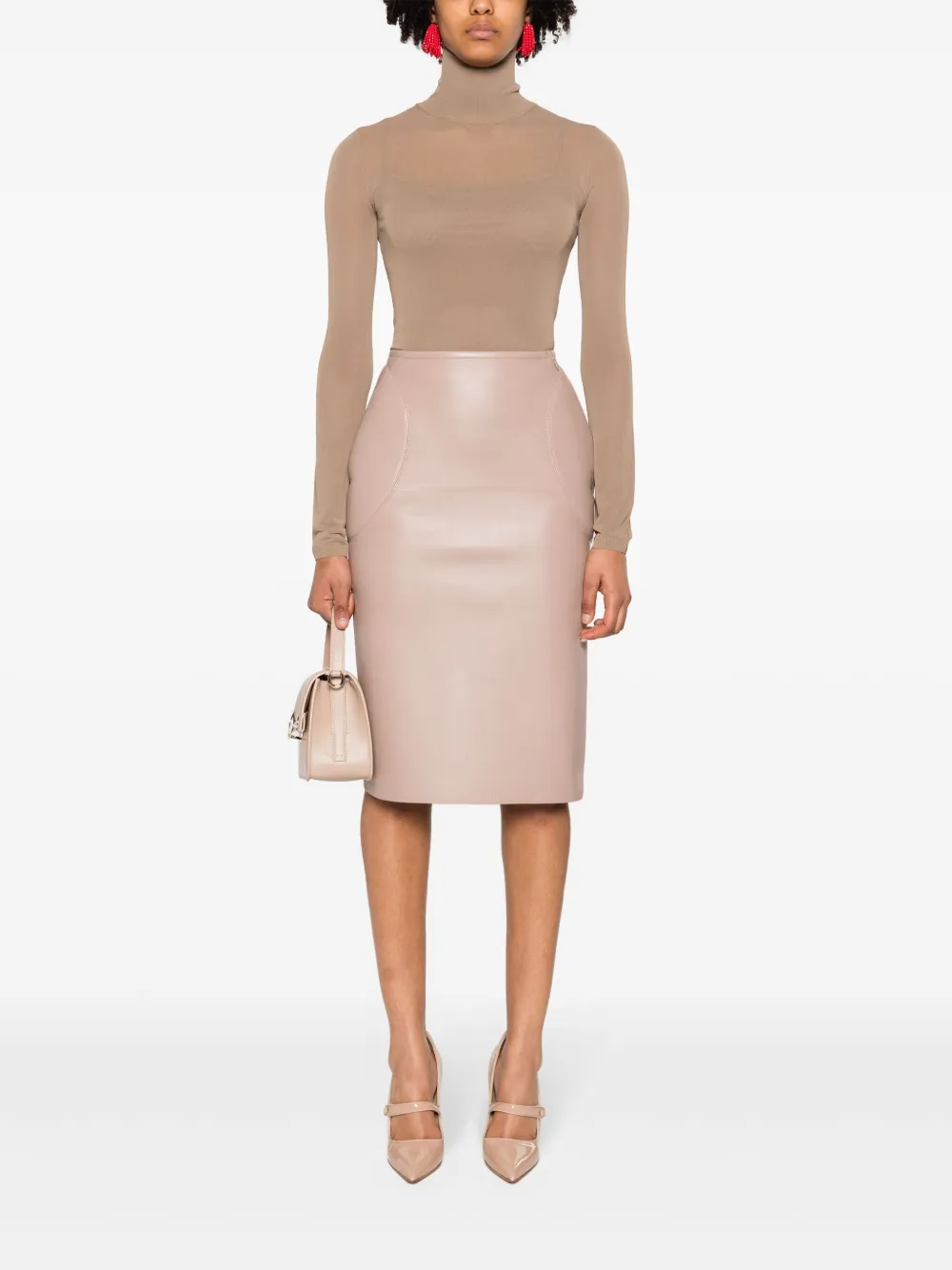 Alaïa falda lápiz con diseño midi | Faldas lápiz | Image 2