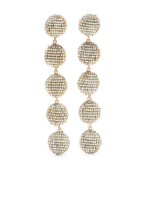 Susana Vega Cimu beaded drop earrings