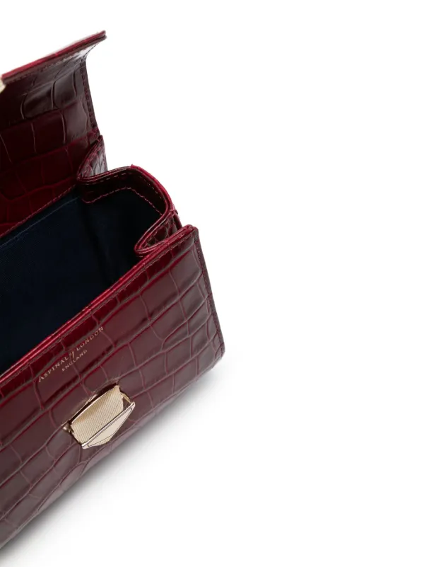 Aspinal Of London Mini Mayfair top-handle Bag | Red | FARFETCH