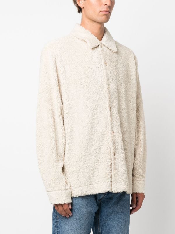 Séfr Sense fleece-texture Shirt - Farfetch