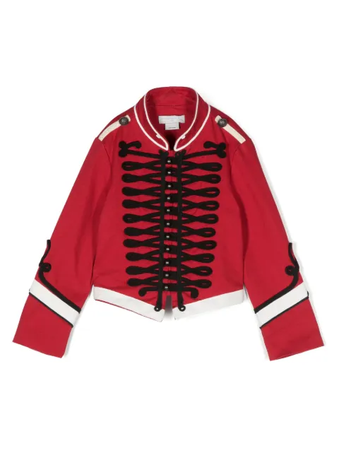 Stella McCartney Kids cotton marching band jacket
