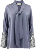 Sachin & Babi Reid sequin-embellished top - Grey