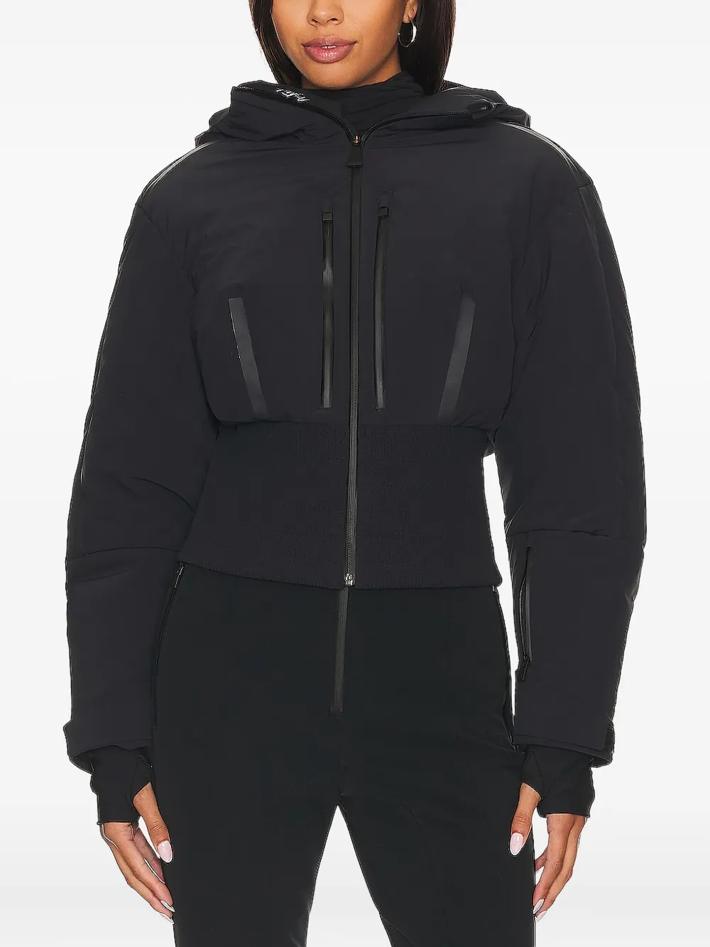 Aztech Mountain Vertical Ski Jacket In Black
