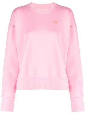 Pink adidas store crew neck