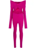 THE ANDAMANE Kendall cut-out jumpsuit - Pink