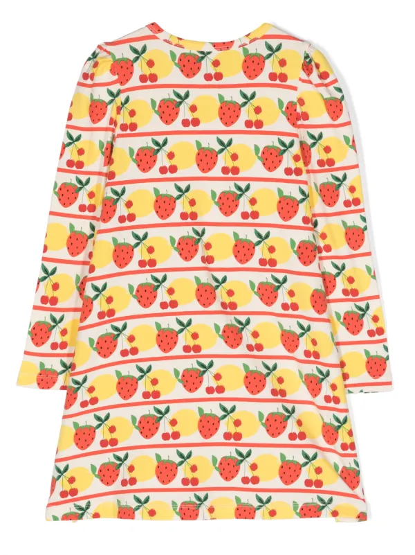 Mini Rodini fruit-print Jersey A-line Dress - Farfetch