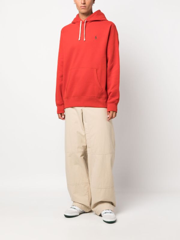 Ralph lauren red online hoodie