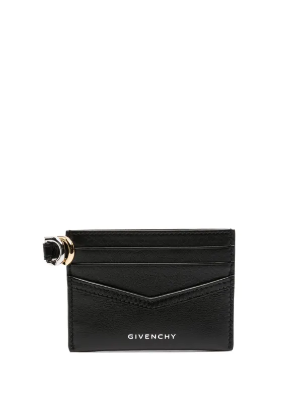 Givenchy Voyou logo debossed Leather Cardholder Black FARFETCH CA