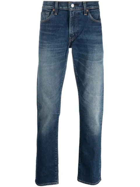 Levi's 511 logo-patch straight-leg jeans