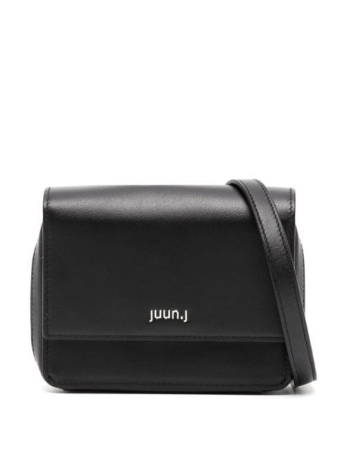 Juun.J logo-plaque leather wallet