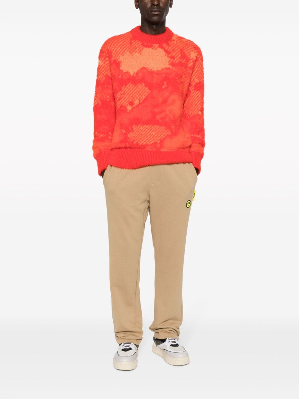 BARROW logo-print Jersey Trousers - Farfetch