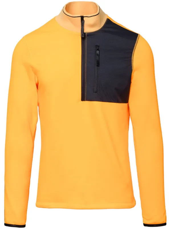 Aztech Mountain Performance Half Zip Lightweight Jacket Orange FARFETCH ZA