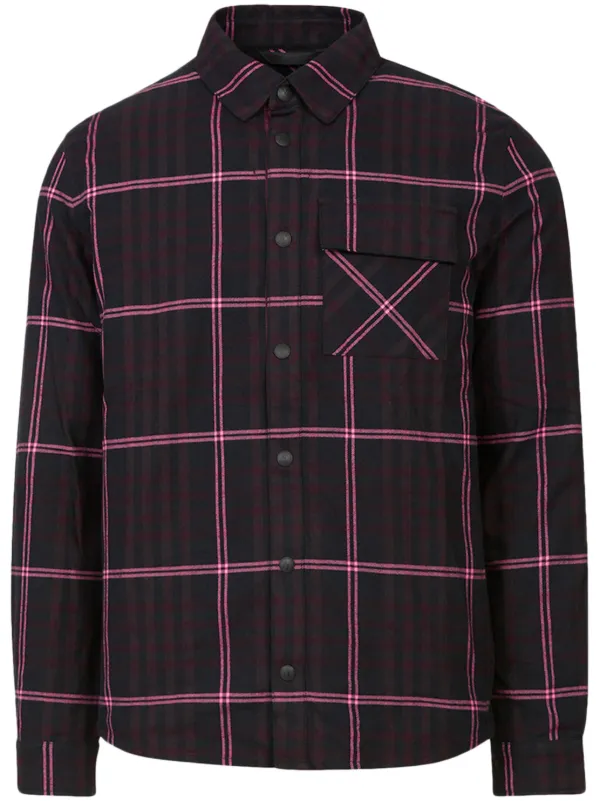 Aztech Mountain Loge Peak Plaid Cotton Shirt in Brown