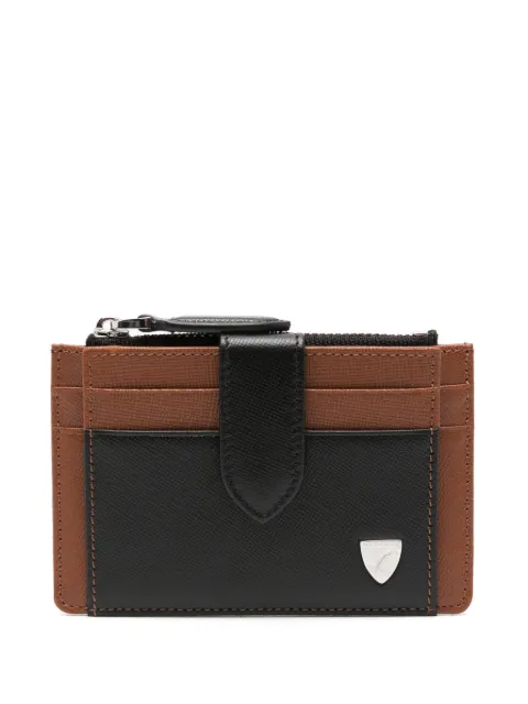 Aspinal Of London Rfid Kartenetui aus Saffiano-Leder