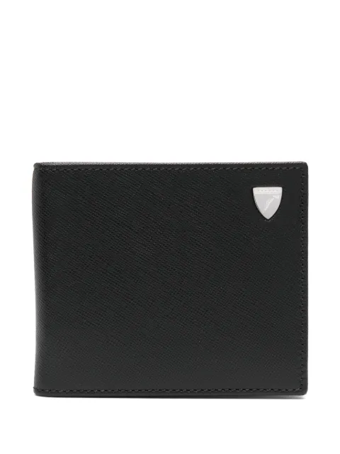 Aspinal Of London portefeuille en cuir à plaque YSL