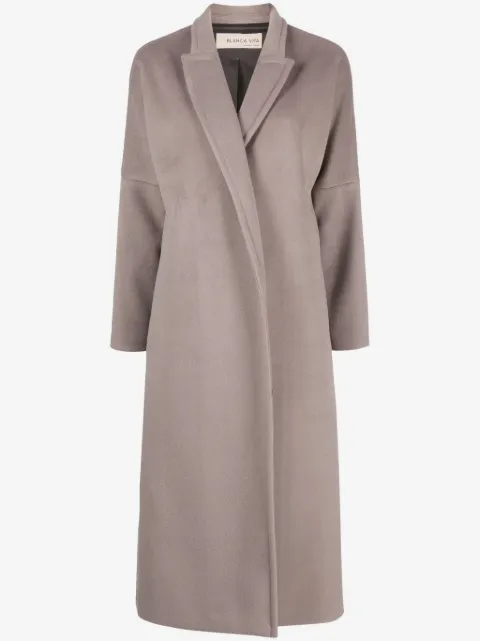 Blanca Vita Calomeria felted maxi coat